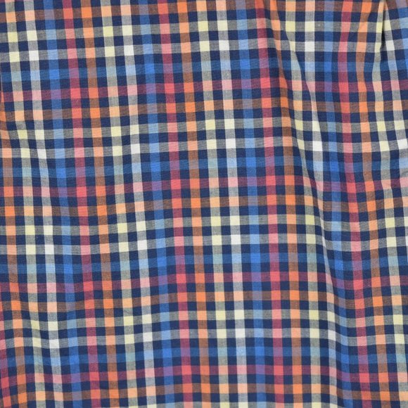 plaid button down bodysuit - Picture 6 of 7